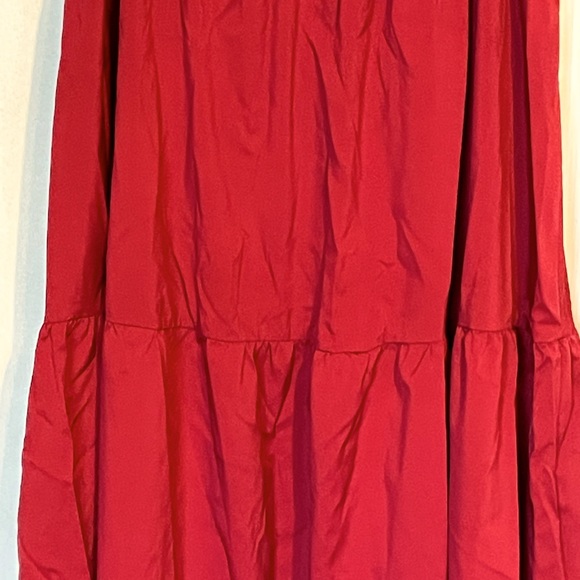 Red button down skirt SHEIN - Picture 2 of 3